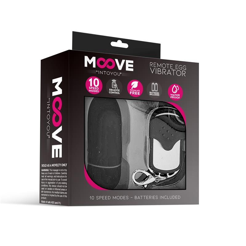 Huevo Vibrador con Control Remoto Negro - Imagen 5