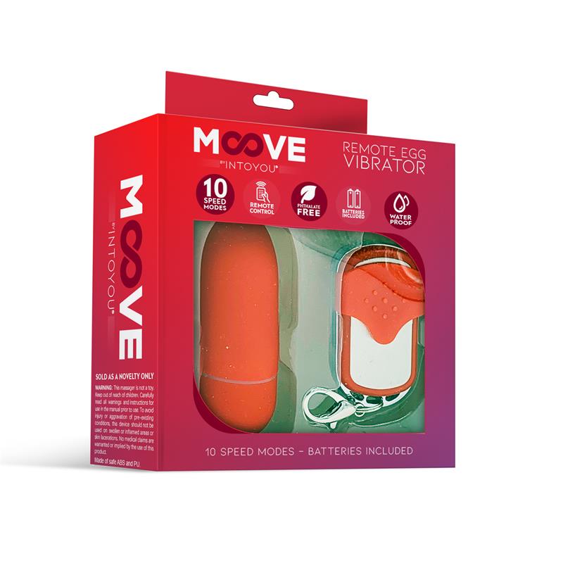 Huevo Vibrador con Control Remoto Rojo - Imagen 5