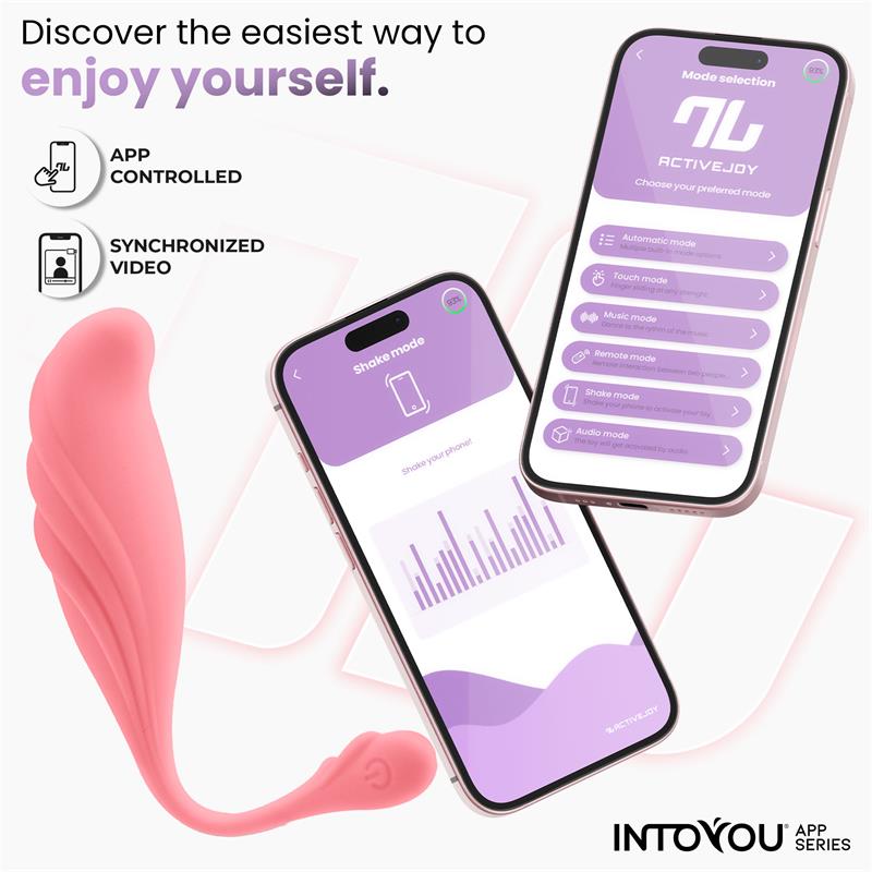 Huevo Vibrador con Movimiento Waving con APP USB - Imagen 8