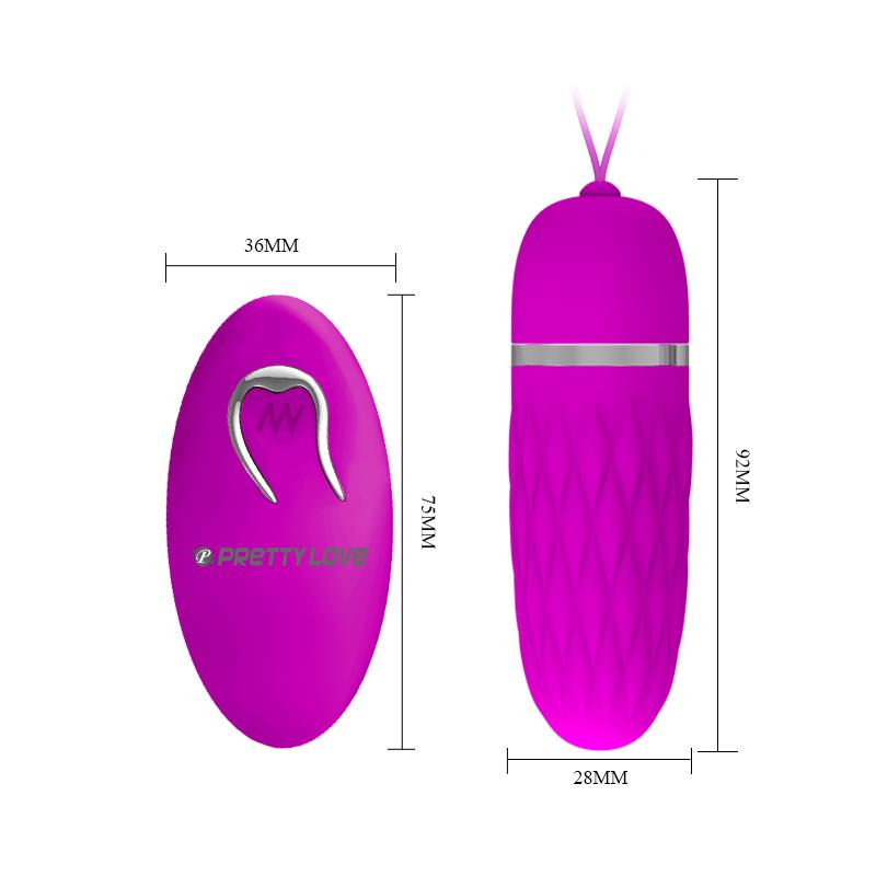 Huevo Vibrador Dawn Color Púrpura - Imagen 8