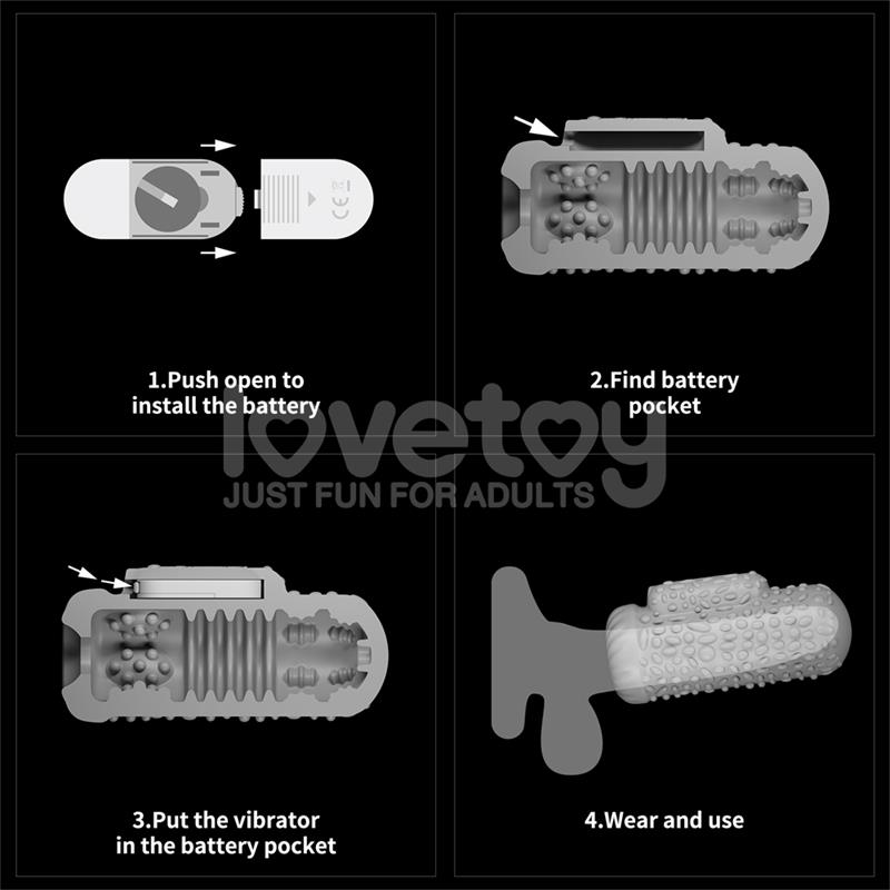 Knights Ring Funda para el Pene y Estimulador Drip - Imagen 12