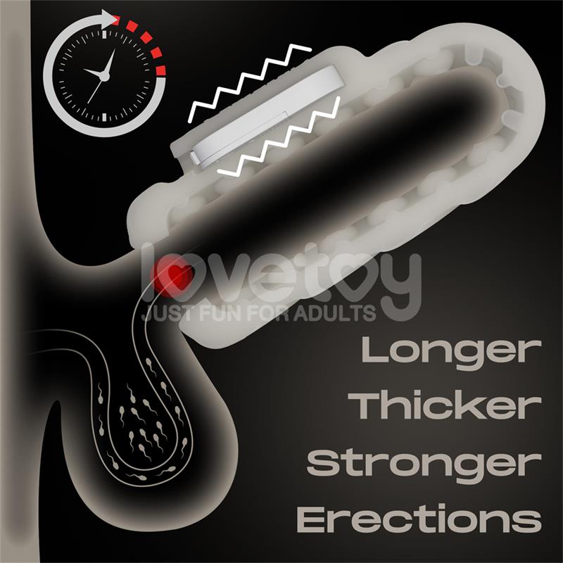 Knights Ring Funda para el Pene y Estimulador Spiral - Imagen 18