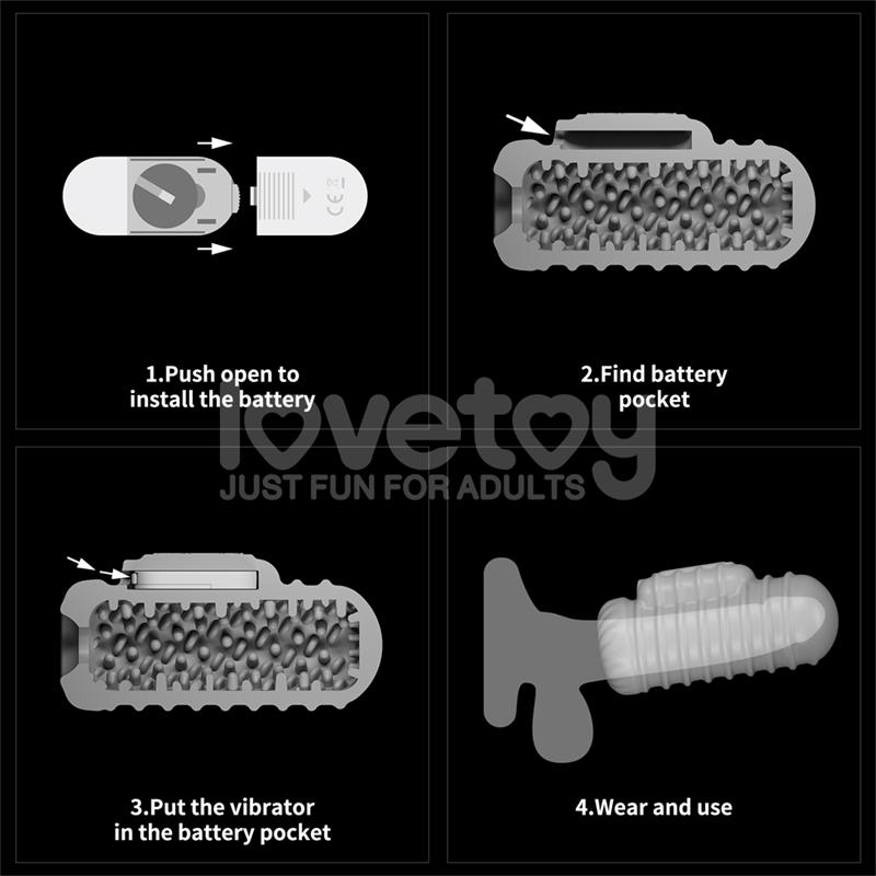 Knights Ring Funda para el Pene y Estimulador Wavy - Imagen 15