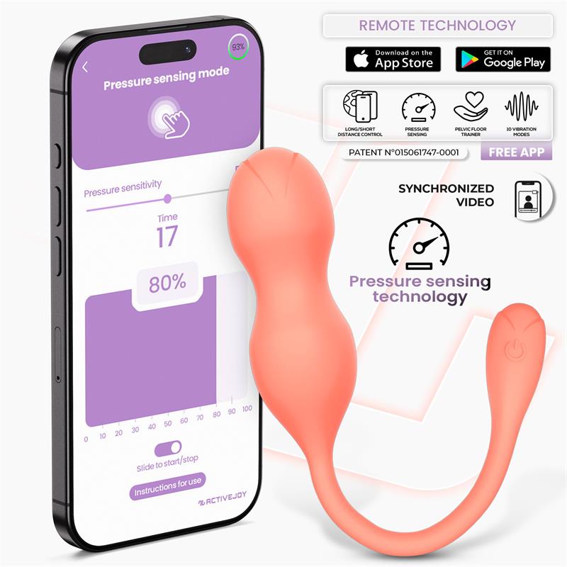 Kyra Entrenador de Suelo Pélvico con Sensor de Presión y APP