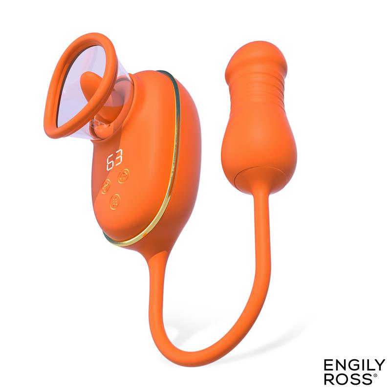 Lizer Pro Estimulador con Lengua Oscilante, Bomba de Vacio y Huevo con Up and Down - Imagen 9