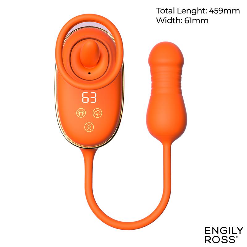 Lizer Pro Estimulador con Lengua Oscilante, Bomba de Vacio y Huevo con Up and Down - Imagen 11