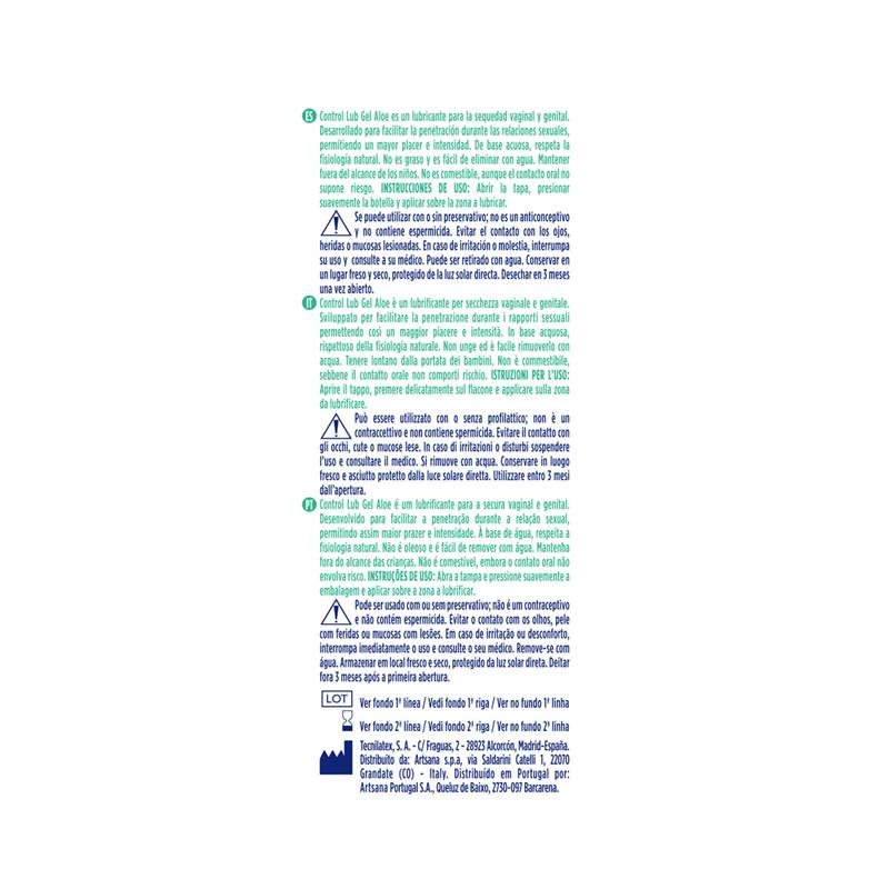 Lubricante Aloe 75 ml - Imagen 3