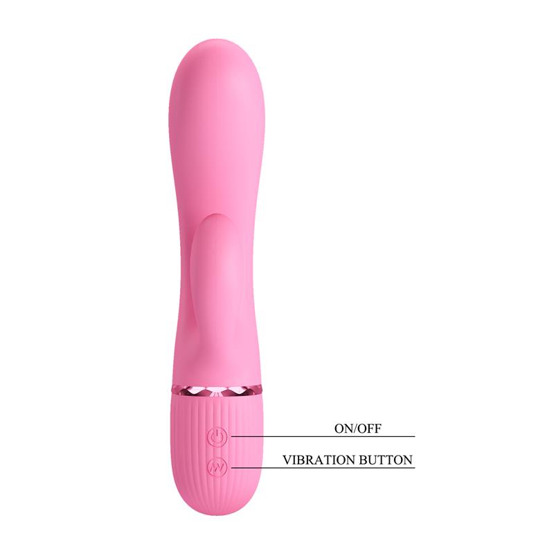 Marski Vibrador con Rabbit Punto G Rosa - Imagen 10
