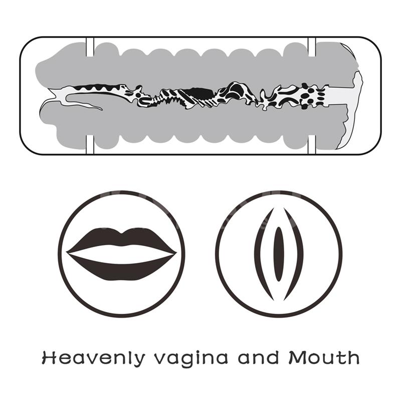 Masturbador Masculino Virgin-skin Vagina y Boca - Imagen 12