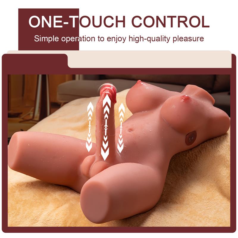 Miah Lady Boy Torso con Vibración y Thrusting 9.8 kg - Imagen 12