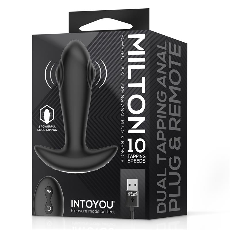 Milton Plug Anal con Doble Tapping y Control Remoto - Imagen 3