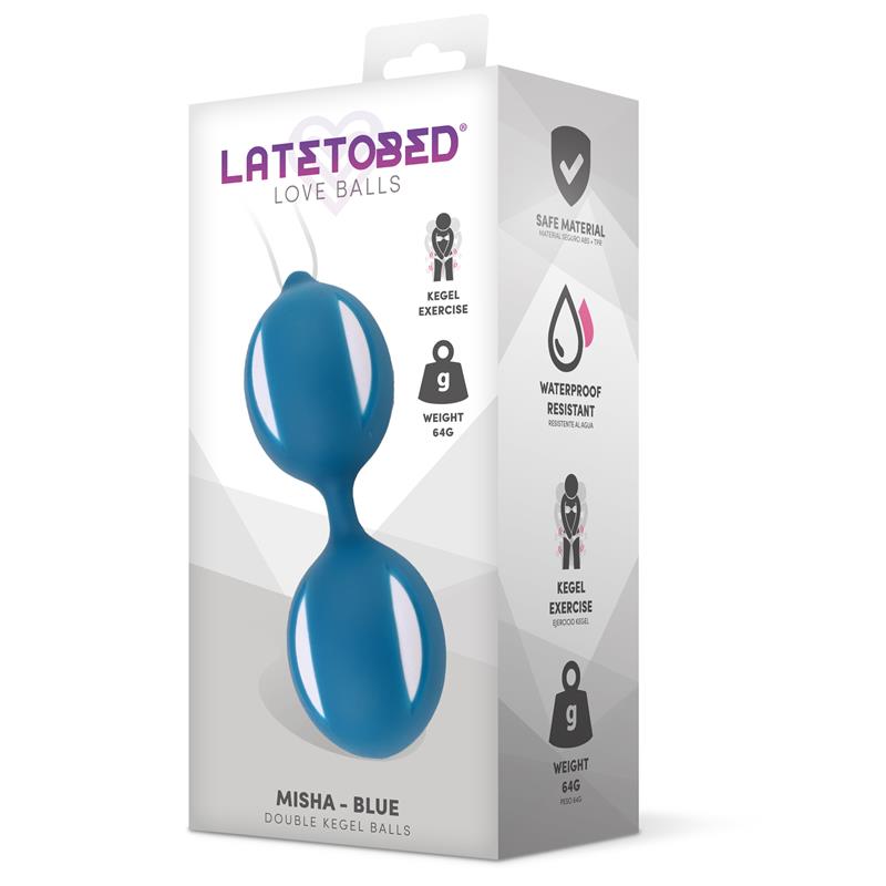 Misha Bola Kegel Doble con Peso Interno - Imagen 5