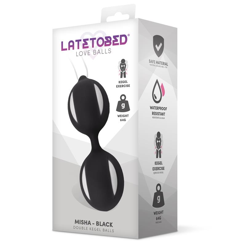 Misha Bola Kegel Doble con Peso Interno - Imagen 4
