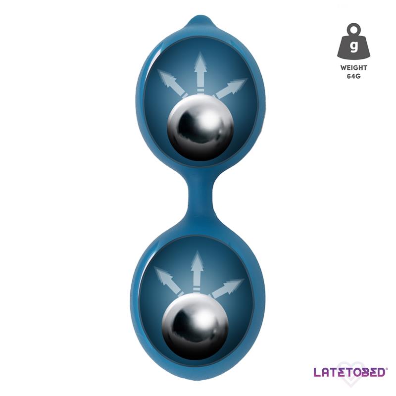 Misha Bola Kegel Doble con Peso Interno - Imagen 6