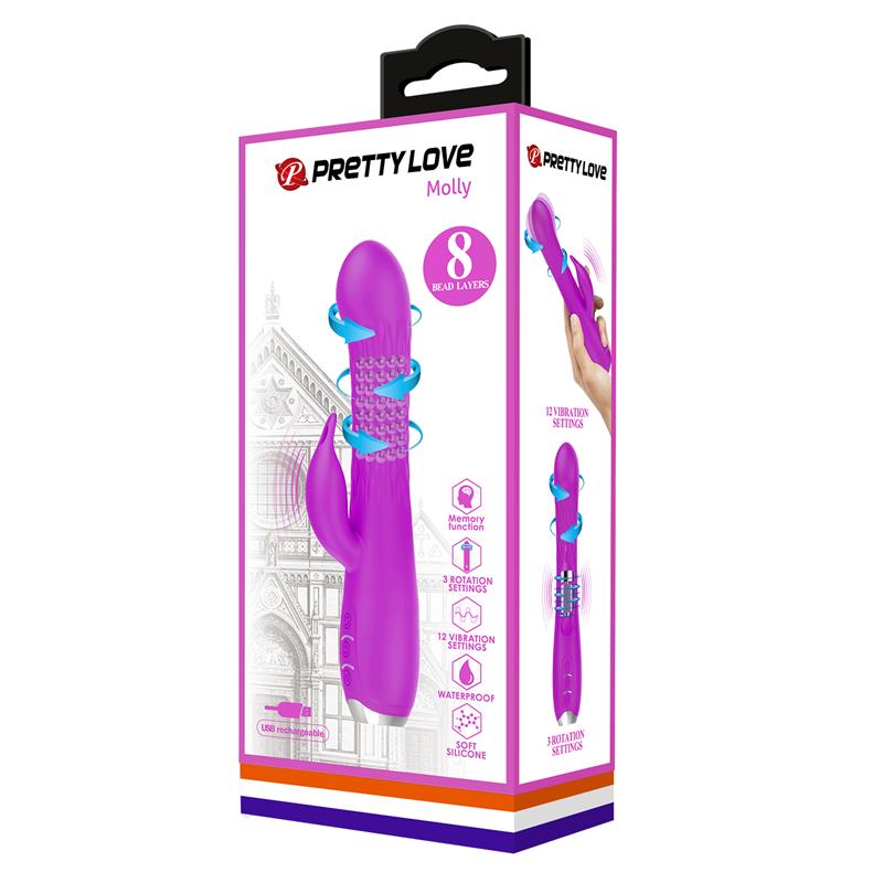 Molly Vibrador con Rotación - Imagen 5