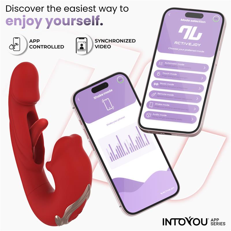 Mouty Vibrador Función Mordisqueo y Flipping con App - Imagen 7