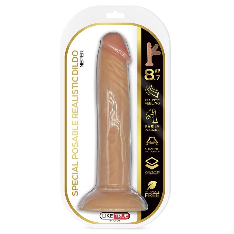 Neper Dildo Realista Articulable-Posable 8.7 Natural - Imagen 8