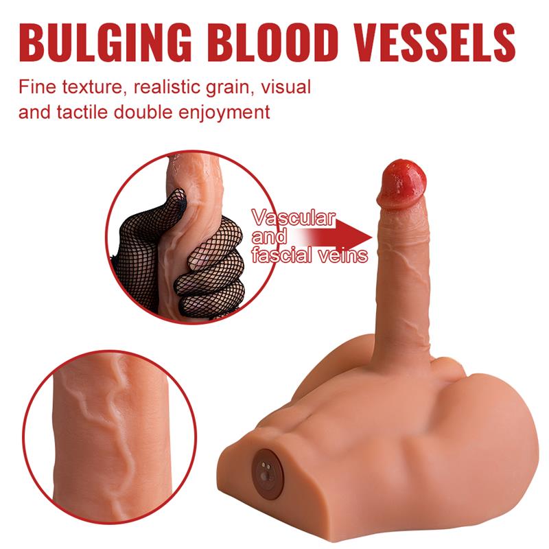 Peel Masturbador con Dildo y Ano, Vibración y Thrusting 2.7 kg - Imagen 3
