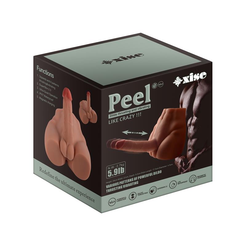 Peel Masturbador con Dildo y Ano, Vibración y Thrusting 2.7 kg - Imagen 4