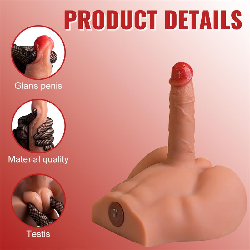Peel Masturbador con Dildo y Ano, Vibración y Thrusting 2.7 kg - Imagen 6