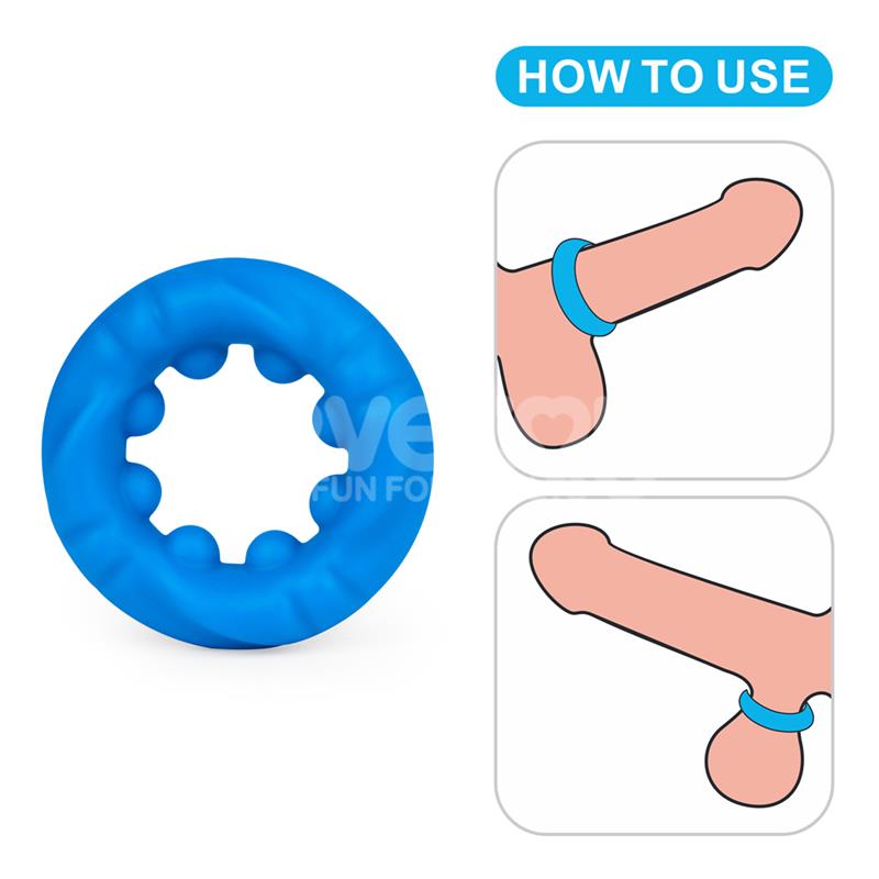 Pinnacle Pro Ridge Bump Stretcher Anillo para el Pene - Imagen 7