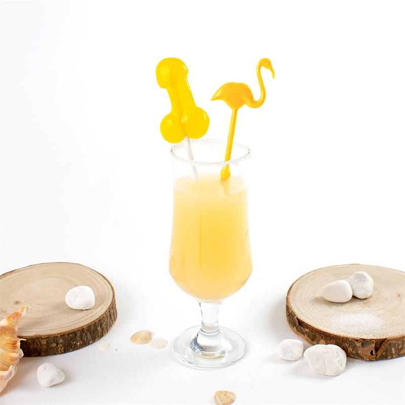 Piruleta de Pene Sabor Piña Colada con Alcohol - Imagen 5
