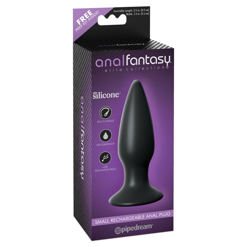 Plug Anal con Vibración Negro - Imagen 3