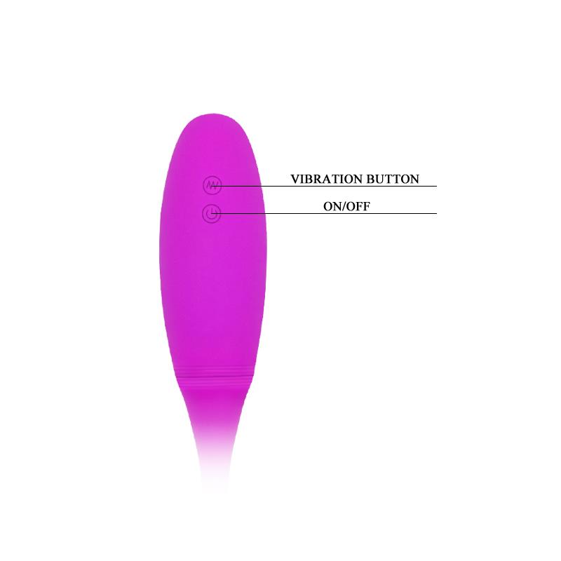 Pretty Love Huevo Vibrador Snaky Color Rosa - Imagen 8