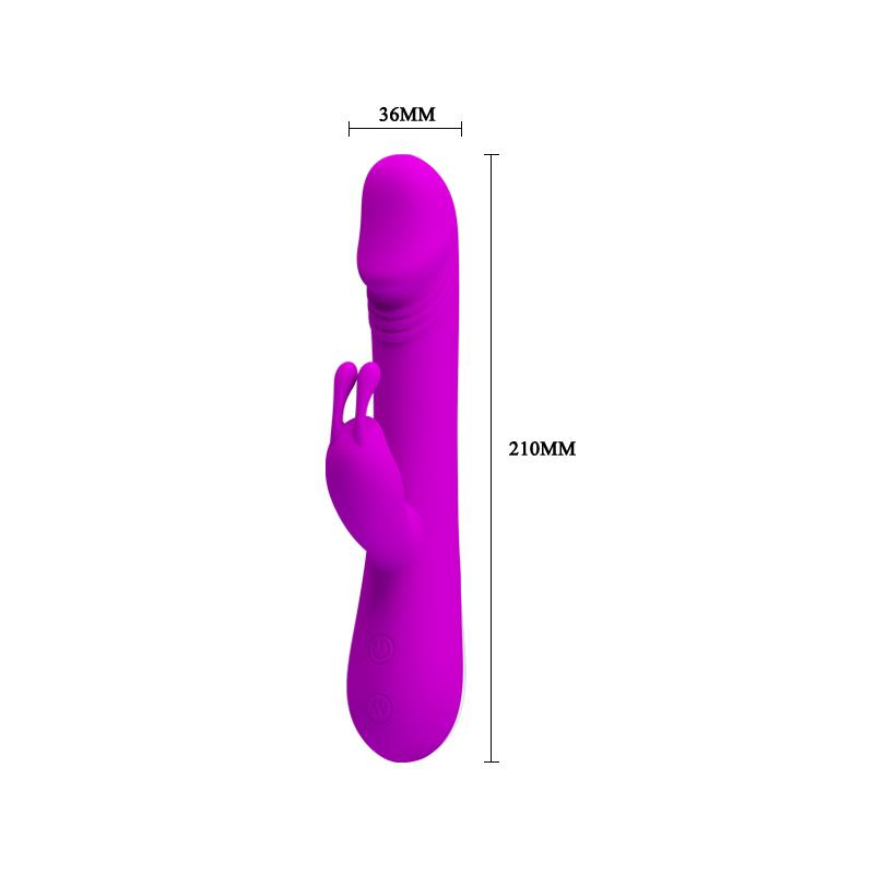 Pretty Love Vibrador Robert Color Púrpura - Imagen 3