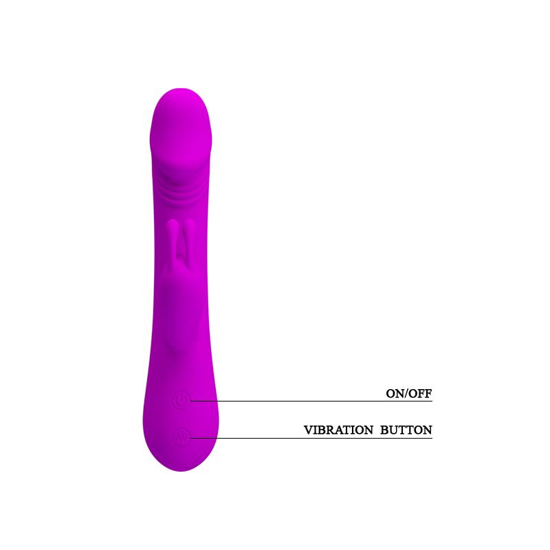 Pretty Love Vibrador Robert Color Púrpura - Imagen 8