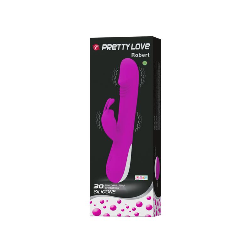 Pretty Love Vibrador Robert Color Púrpura - Imagen 9