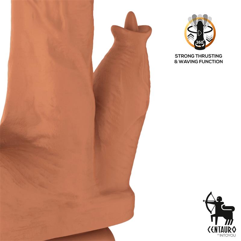 Quintus Dildo con Vibración, Thrusting y Waving 360º 9 - 23 cm - Imagen 11
