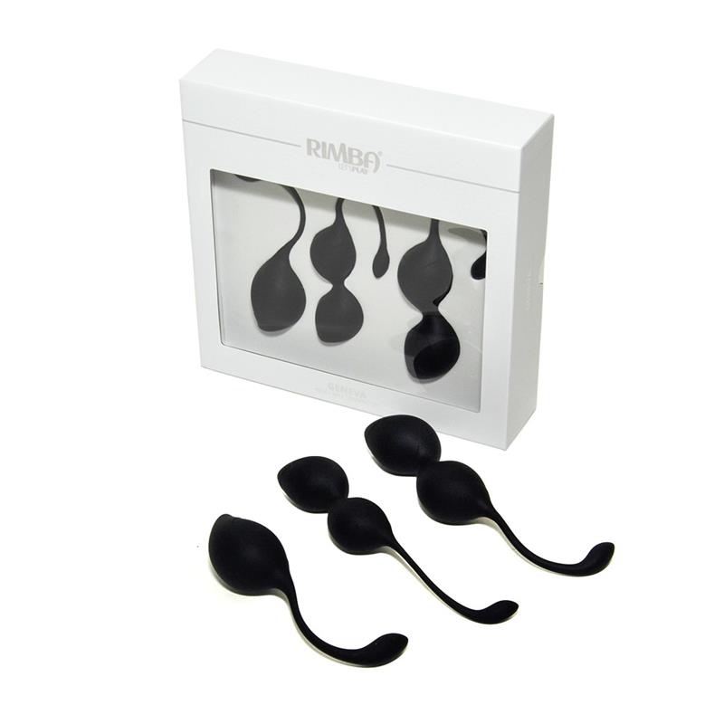 Set de 3 Bolas Kegel Geneva Negro - Imagen 3