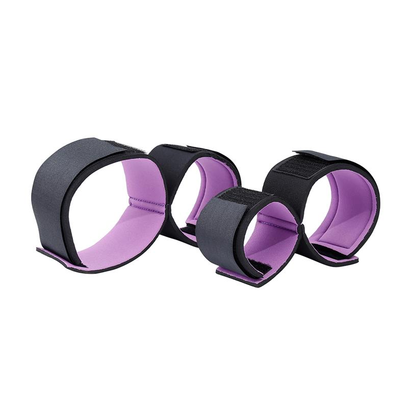Set de Restricciones con Esposas para Muñeca y Tobillo Ajustables - Imagen 7