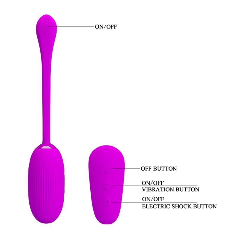 Shock Fun Huevo Vibrador con Electro Shock y Control Remoto - Imagen 8