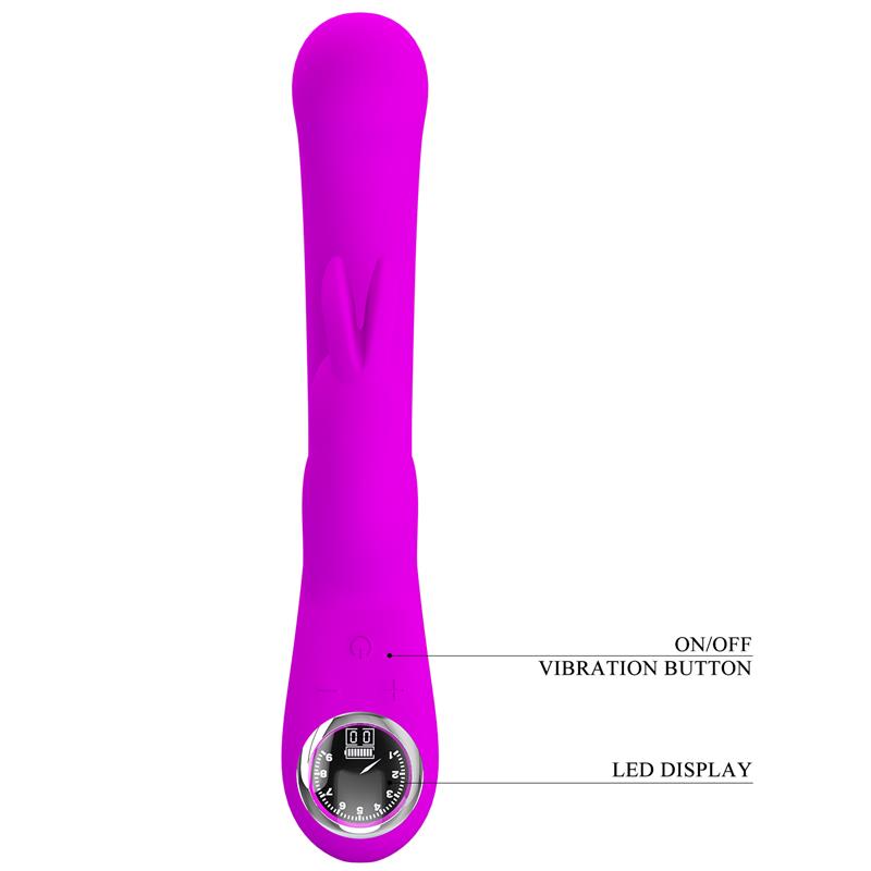 Skylar Conejito Vibrador y Thumping Fucsia - Imagen 6