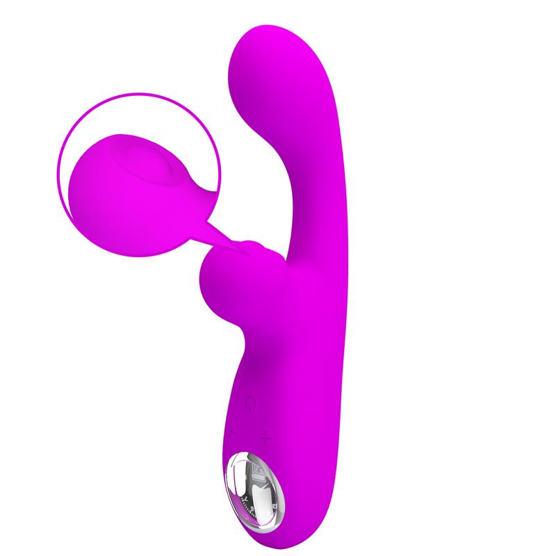 Skylar Conejito Vibrador y Thumping Fucsia - Imagen 8