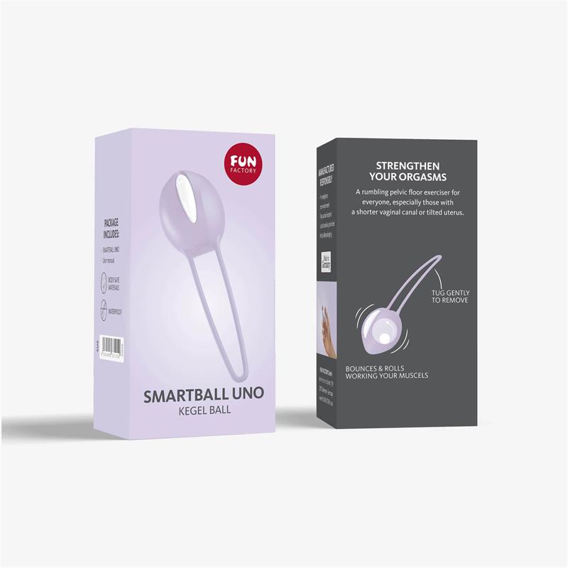 Smartball uno Bola Kegel White/Pastel Lilac - Imagen 5