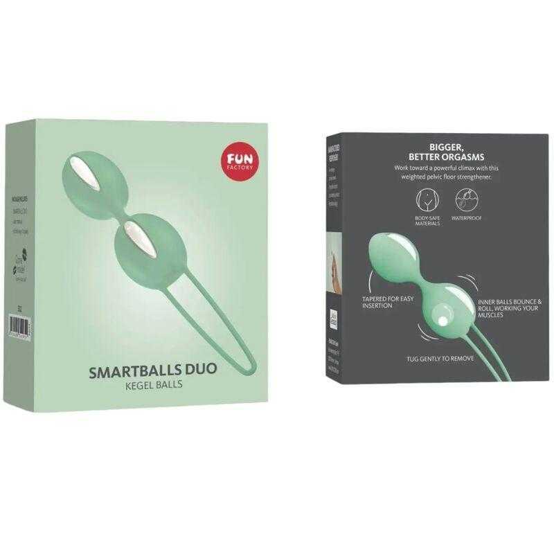 Smartballs duo Bolas Kegel White/Pistachio - Imagen 4