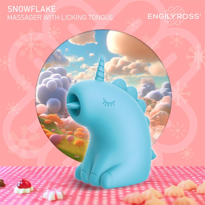 Snowflake Estimulador con Lengua Licking - Lameteo - Imagen 10