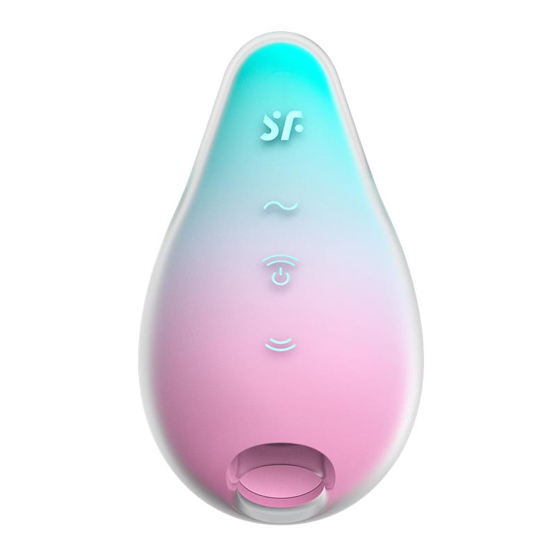 Succionador de Clítoris Mermaid Vibes Menta y Rosa - Imagen 3