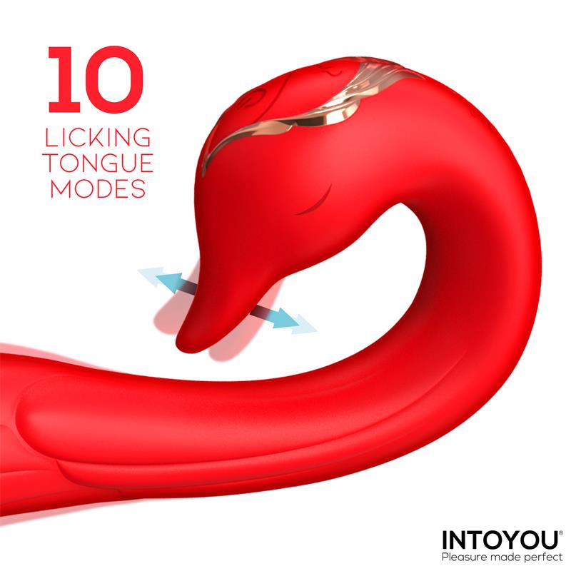 Swana Vibrador con Lengua y Ángulo Ajustable - Imagen 5