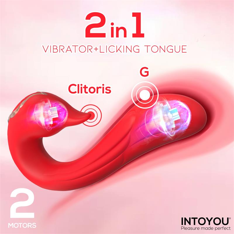 Swana Vibrador con Lengua y Ángulo Ajustable - Imagen 7
