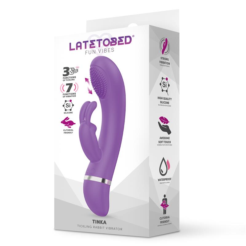 Tinka Vibrador con Movimiento Tickling - Imagen 3