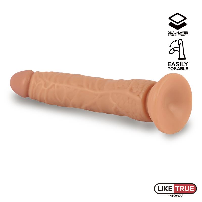 Tucker Dildo Realista Articulable-Posable 8.2 Natural - Imagen 7