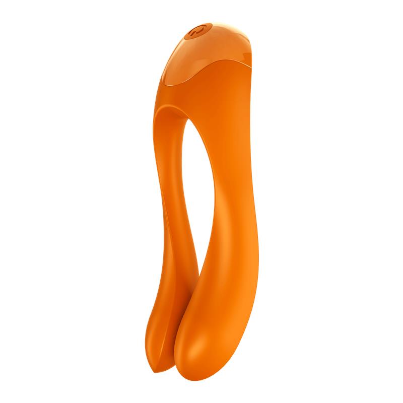 Vibrador Candy Cane Naranja - Imagen 4