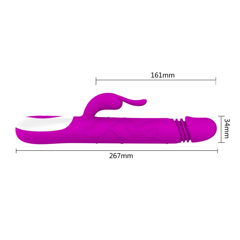 Vibrador con Bolas Rolling y Movimiento Up and Down Adrian - Imagen 10