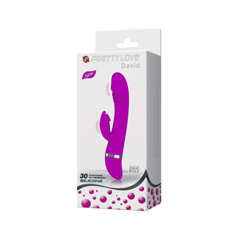 Vibrador David Color Púrpura - Imagen 3