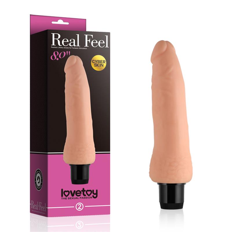 Vibrador Real Feel 8 Natural - Imagen 3