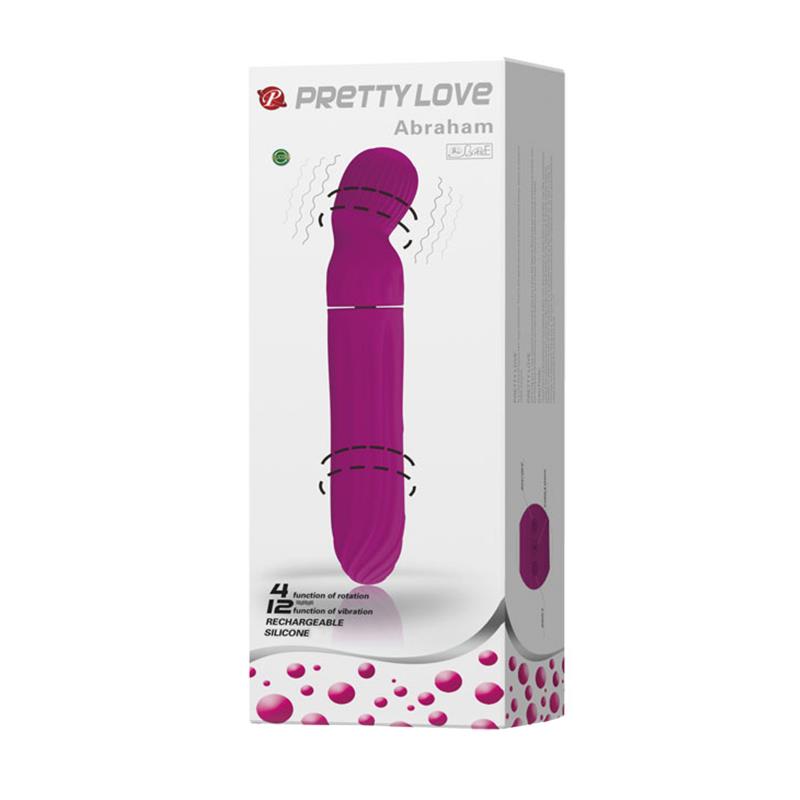 Vibrador Rotador Abraham Púrpura - Imagen 5